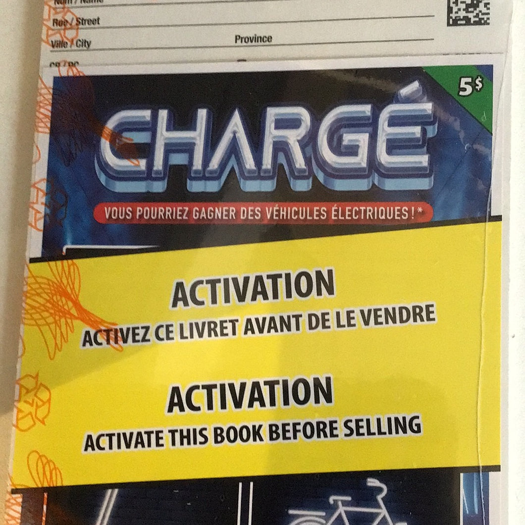 CHARGÉ - GRATTEUX - 5$