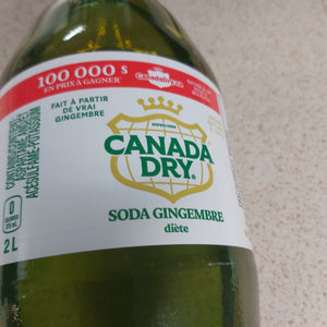 CANADA DRY DIETE - SODA - BOUTEILLE  2L