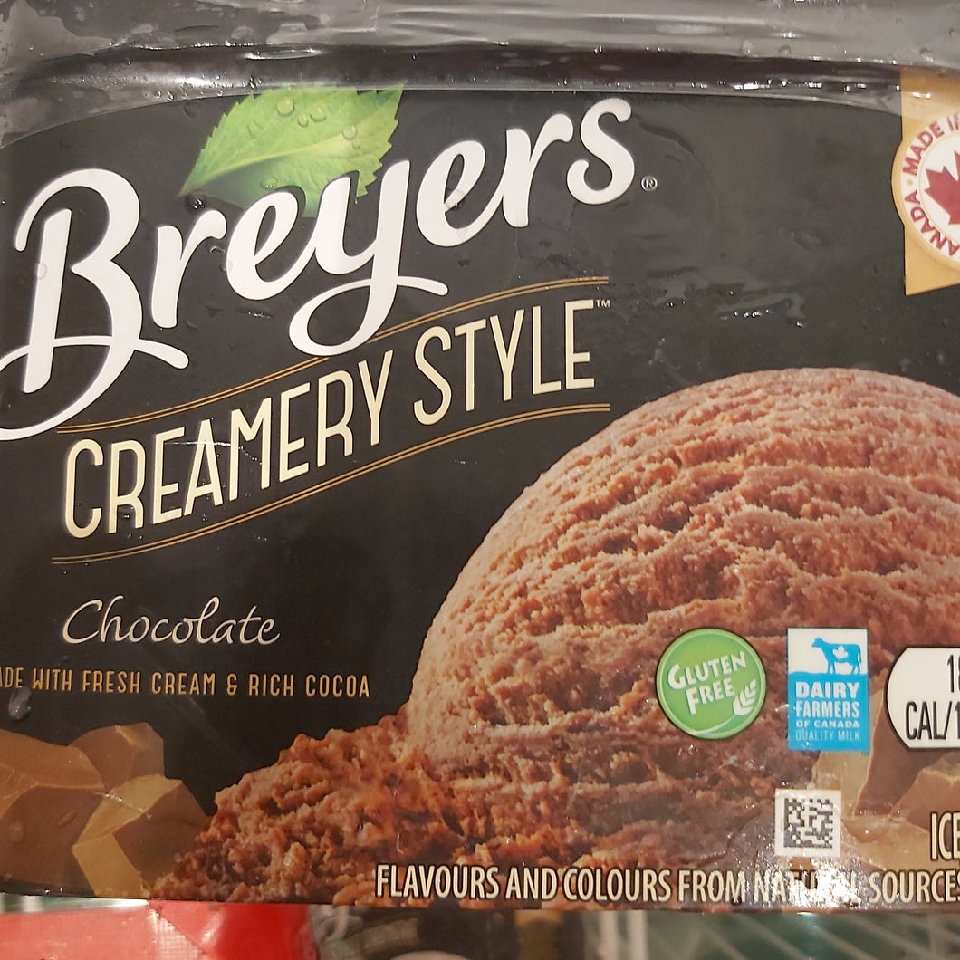 BREYERS - CREME GLACEE CHOCOLAT - 1,66L