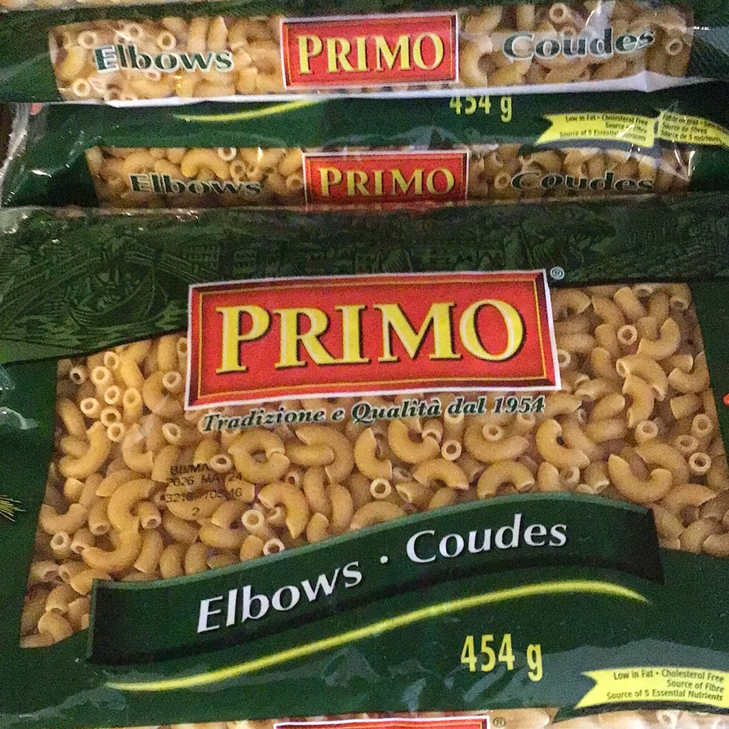 PRIMO- PÂTES COUDES  - 454G
