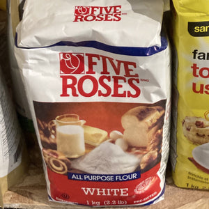 FIVE ROSES - FARINE BLANCHE TOUT USAGE - 1KG