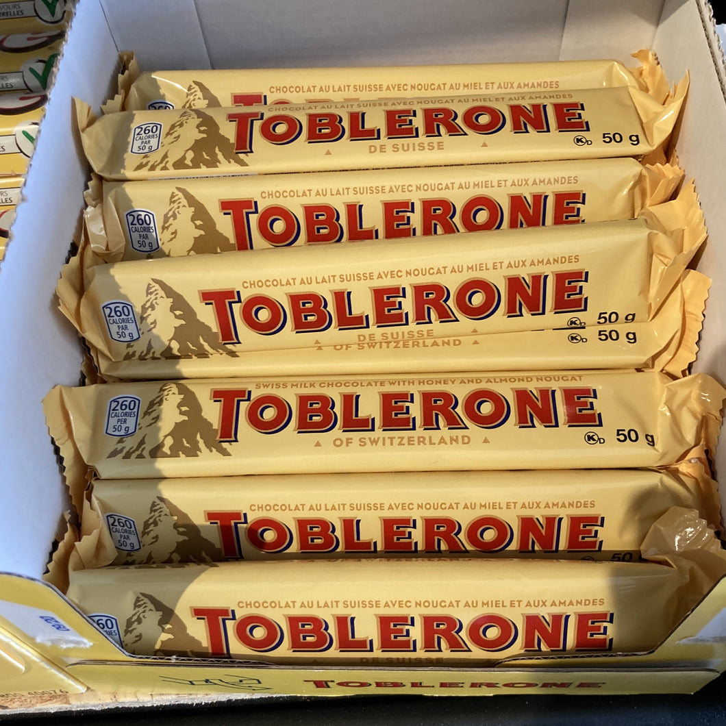 TOBLERONE - BARRE CHOCOLAT - 50G