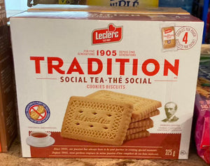 LECLERC - TRADITION - BISCUITS THE SOCIAL - 325G