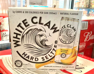 WHITE CLAW SELTZER - MANGUE - BREUVAGE ALCOOLISE - CAN 6/355ML