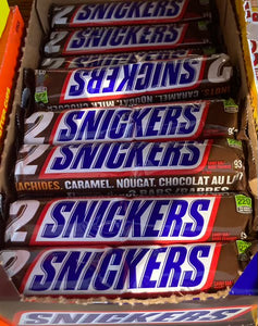 SNICKERS (2)- BARRE CHOCOLAT - 93G