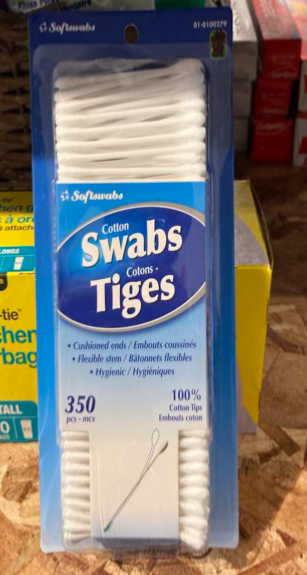 SOFTSWABS - COTONS TIGES - 350 PCS