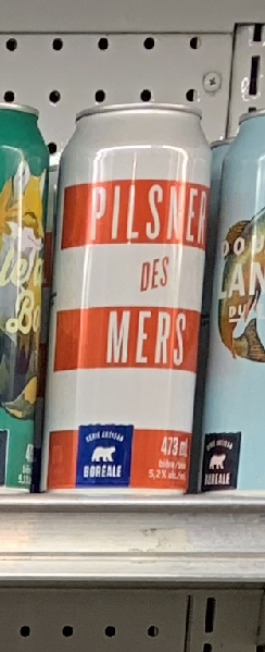 PILSNER DES MERS - BOREALE - BIERE - CAN 473ML