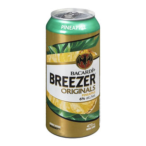 BREEZER ORIGINALS PINEAPPLE-BEER-CAN-473ML