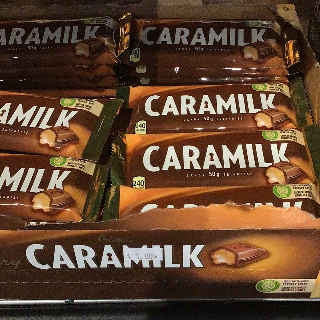 CARAMILK - BARRE CHOCOLAT - 50G