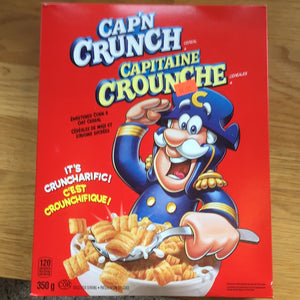 CAPITAINE CRUNCH - CEREALES - 350G