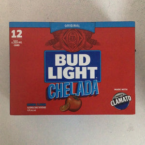 BUD LIGHT CHELADA - BEER- CAN 12x355 ML