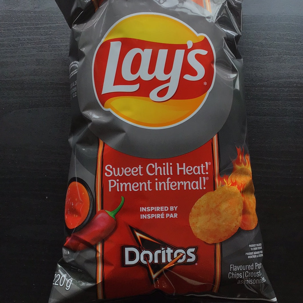 LAYS CHIPS- PIMENT INFERNAL - 220G