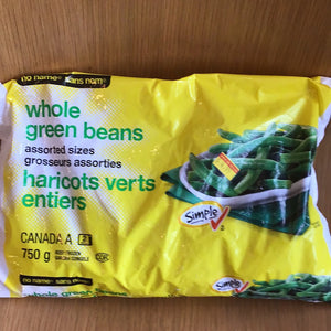 NO NAME- HARICOTS VERTS ENTIERS - 750G