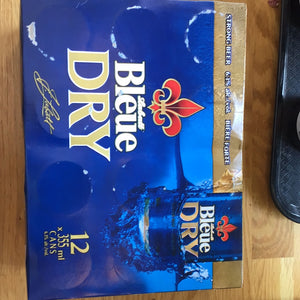 BLEUE DRY - BIERE - CAN 12x355 ML
